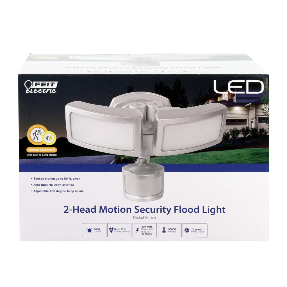 Feit Electric 3000 Lumens Motion Detection Security Flood Light - Flockneti
