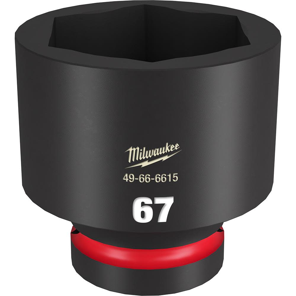 Milwaukee Impact Socket 1″ Drive 67mm Standard 6 Point - Flockneti