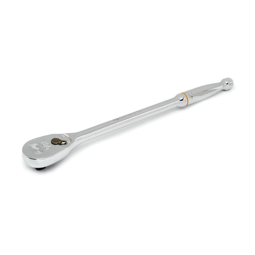 GEARWRENCH 1/2″ Drive 90 Tooth Long Handle Teardrop Ratchet 15″ - Flockneti
