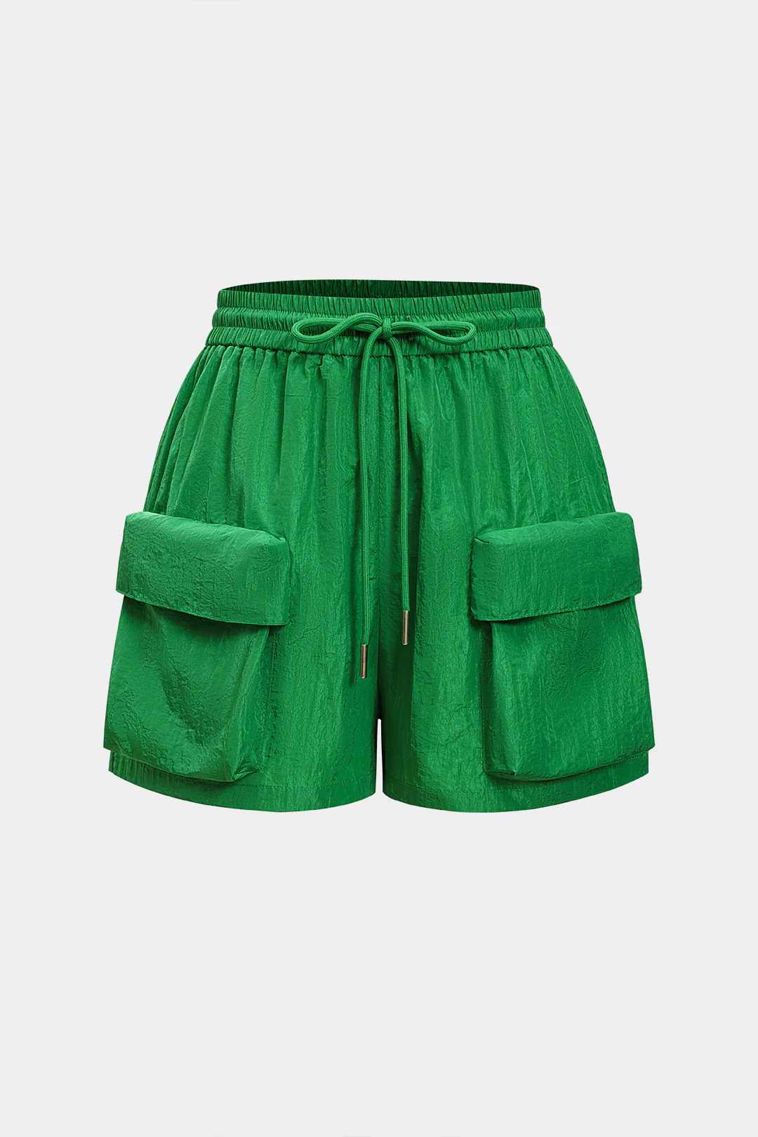 Solid Flap Pocket Shorts - Flockneti