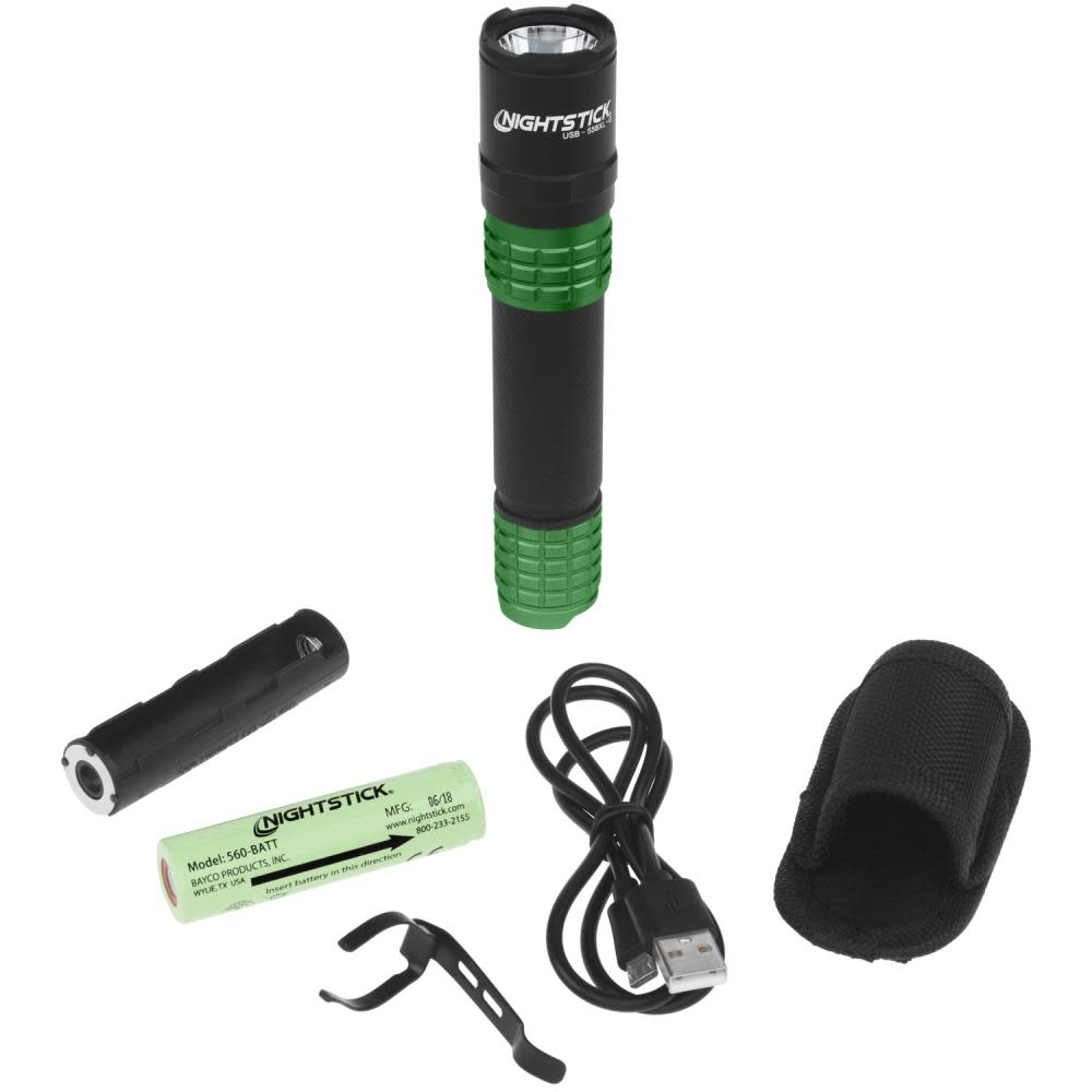 Nightstick USB Tactical Flashlight Rechargeable - Flockneti