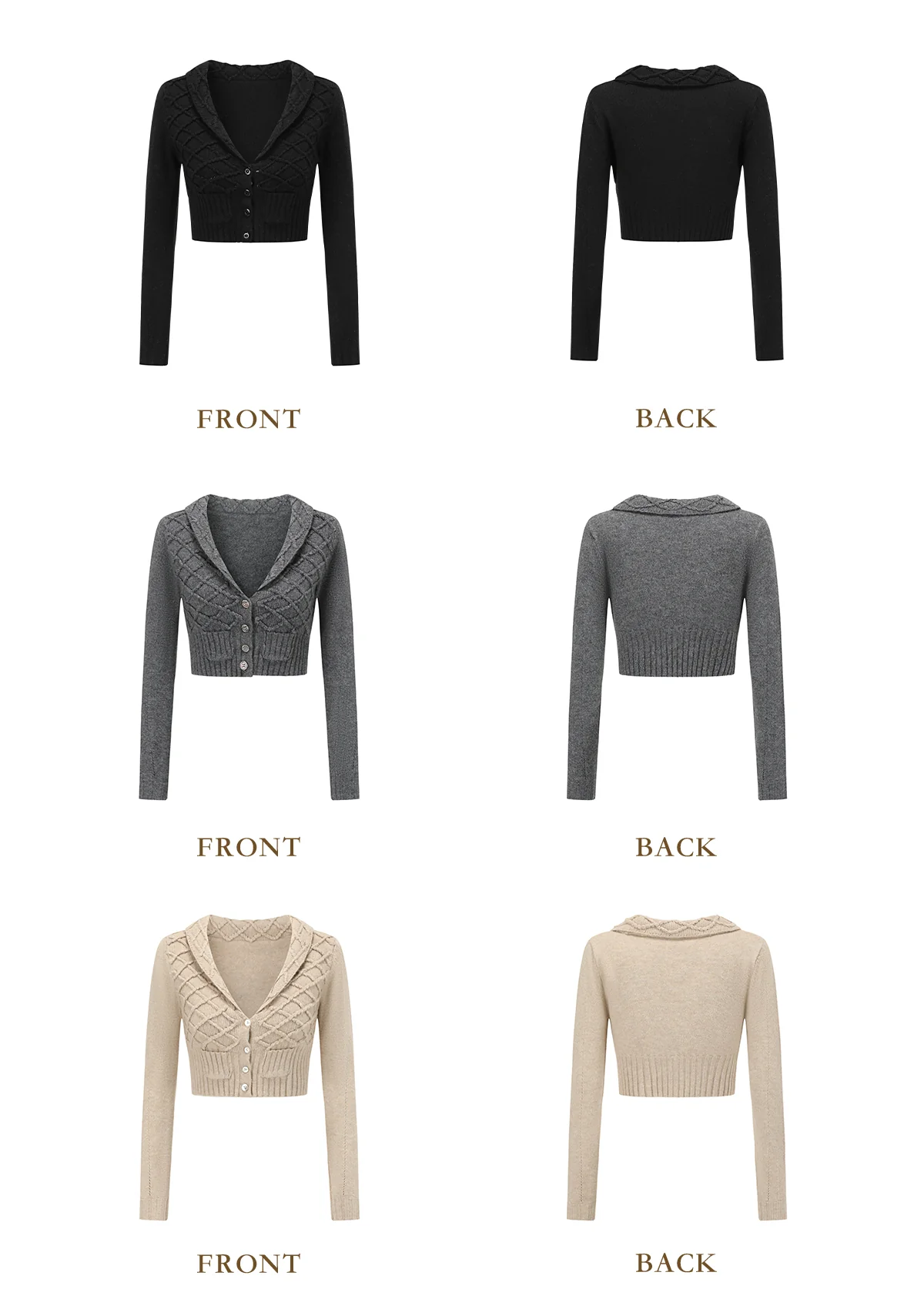 Miss Mine Knit Cardigan - Flockneti