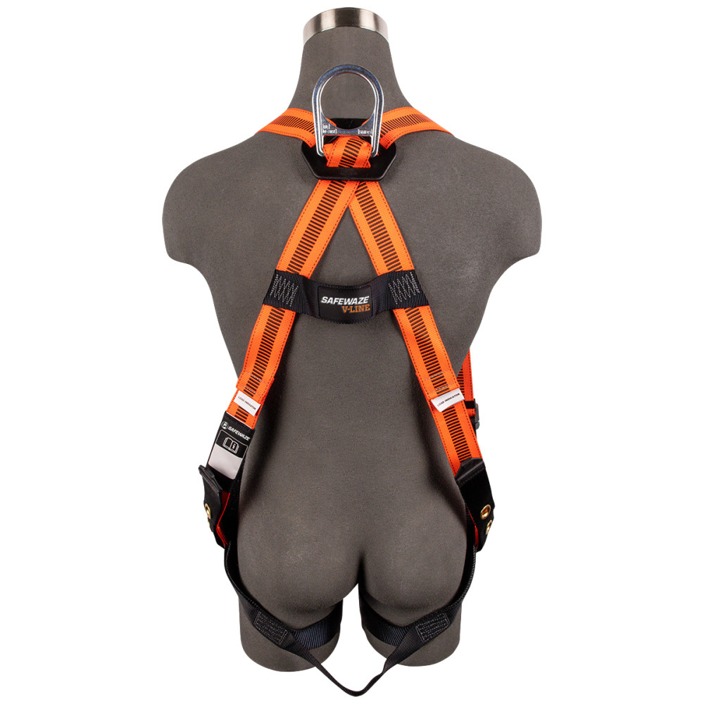 Safewaze Universal V Line Full Body Harness with 1D MB Chest - Flockneti