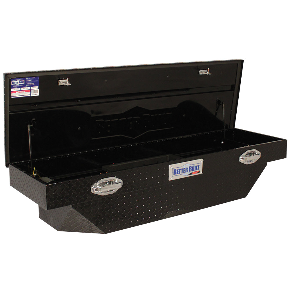 Better Built 61.5″ SEC Saddle Truck Tool Box UNIVERSAL GLOSS BLACK - Flockneti