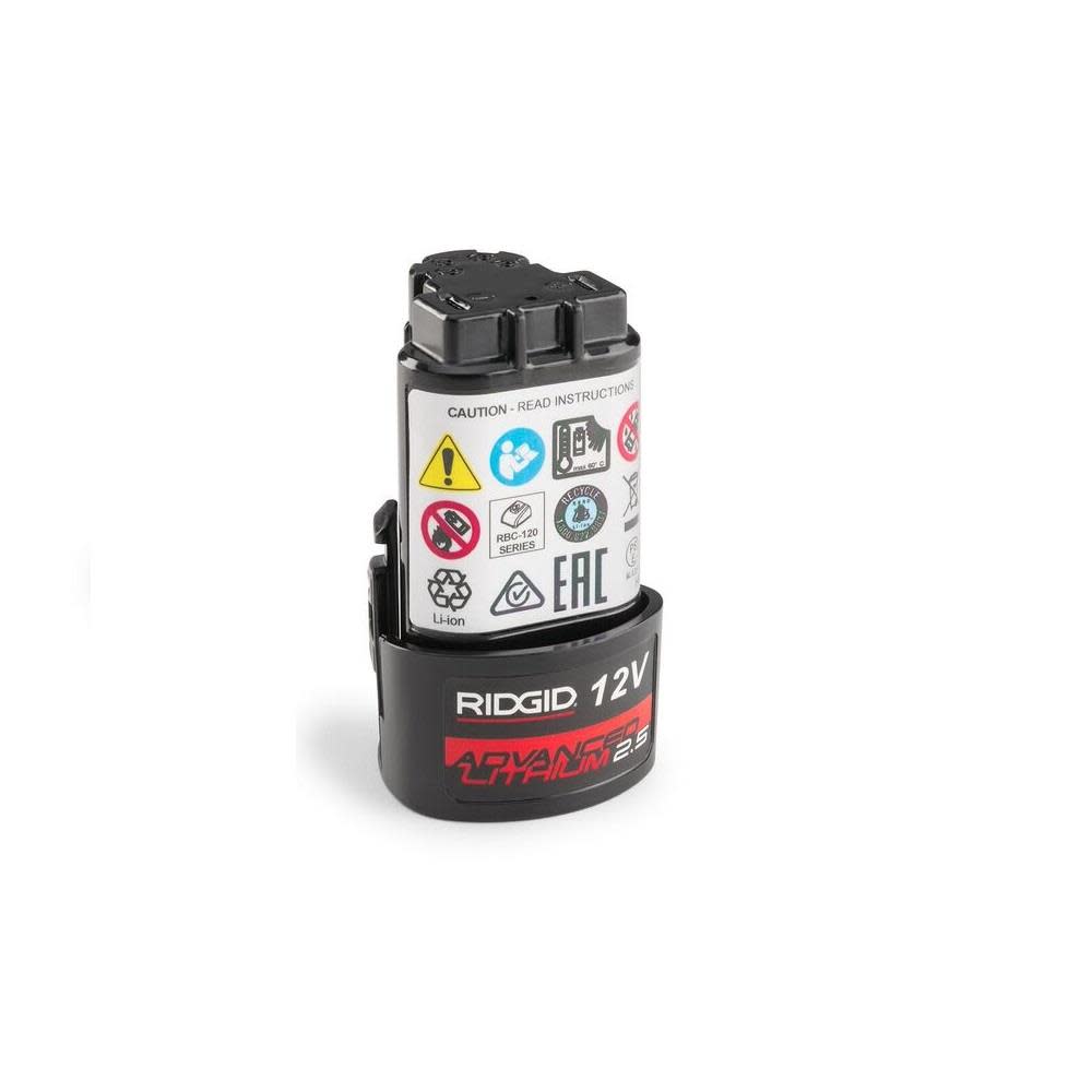 Ridgid Battery 12 V Li-Ion 2.5AH - Flockneti