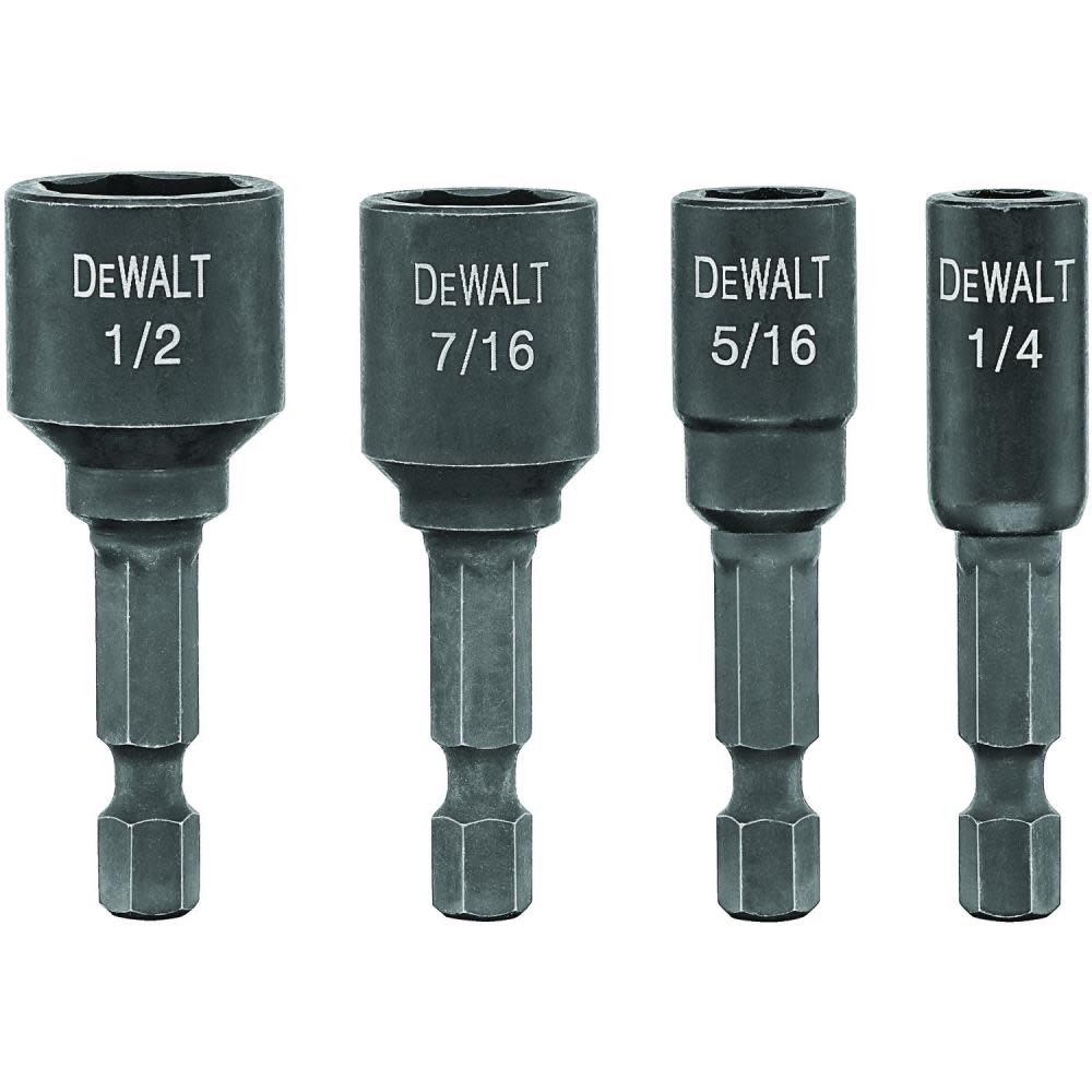 DEWALT 5-Piece Magnetic Impact Ready Nutdrivers Set - Flockneti