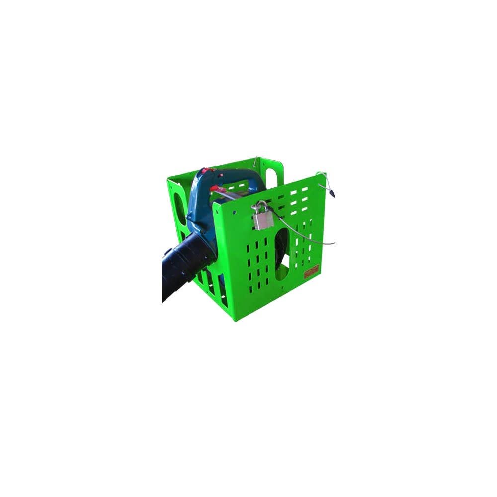 Green Touch Lockable Multi Tool Rack For Open/Enclosed Trailers - Flockneti