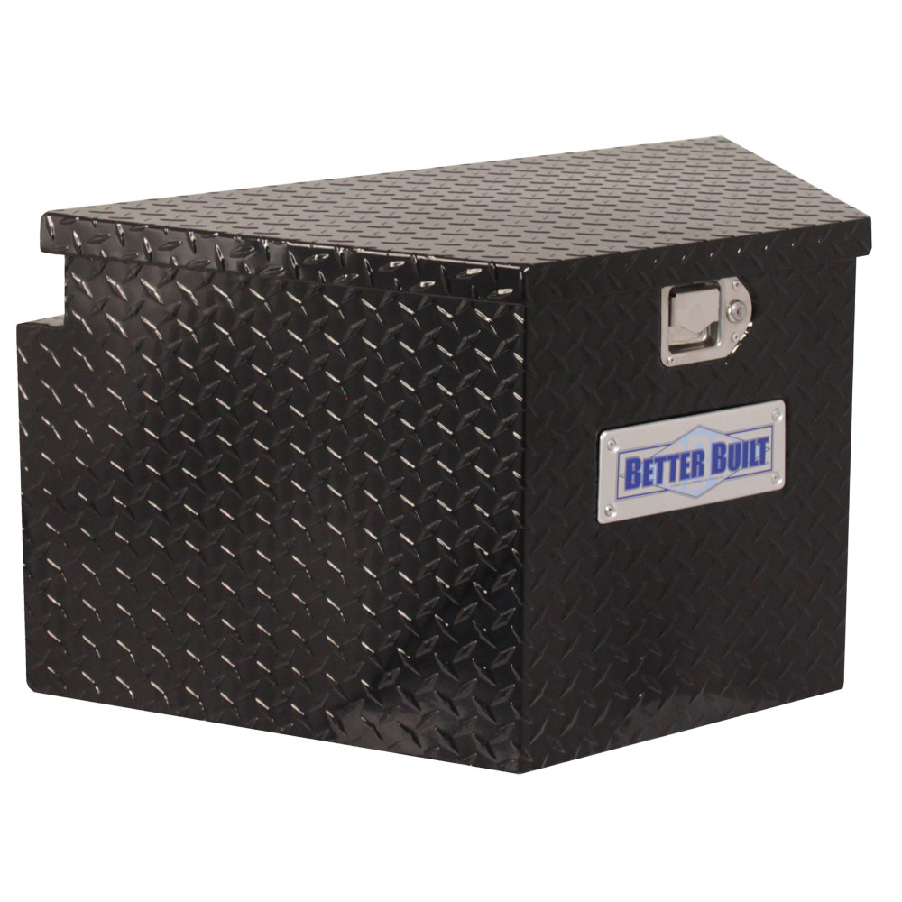 Better Built 18″ Utility Trailer Tongue Truck Box V Shaped Short Black - Flockneti