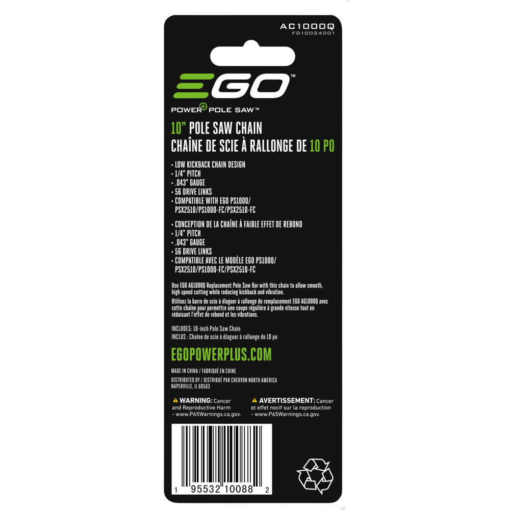 EGO 10 Pole Saw Chain - Flockneti