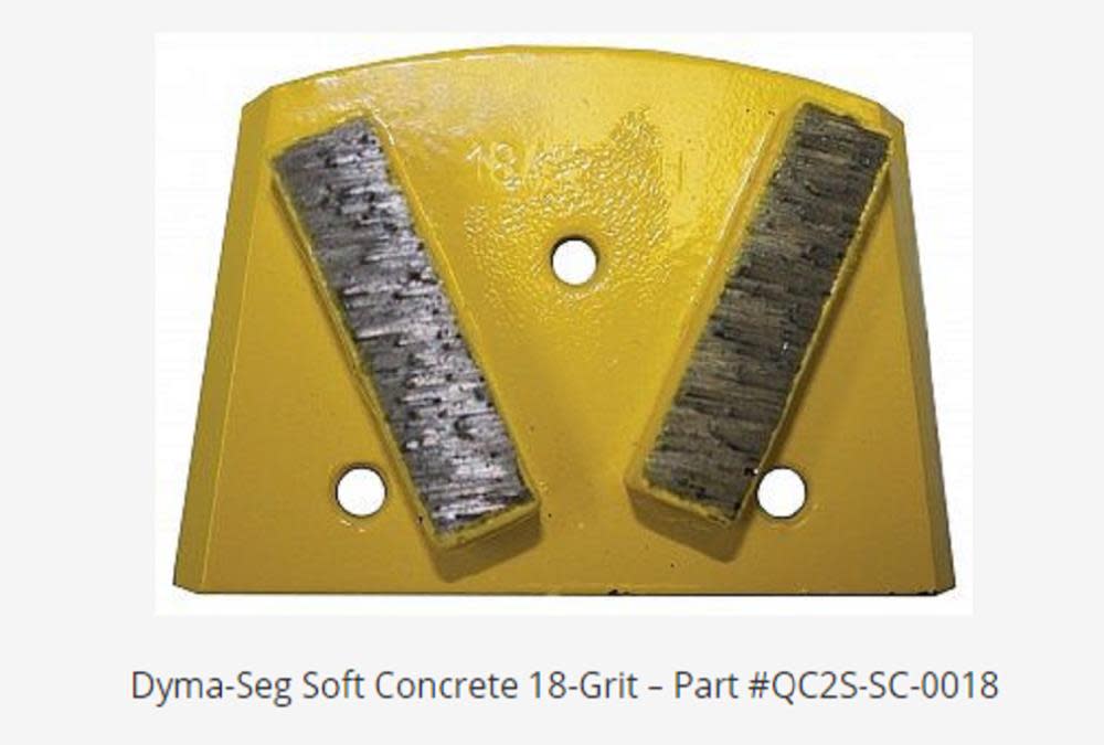 Edco Dyma Segs Diamond Pad Soft Concrete 18 Grit 3pk - Flockneti