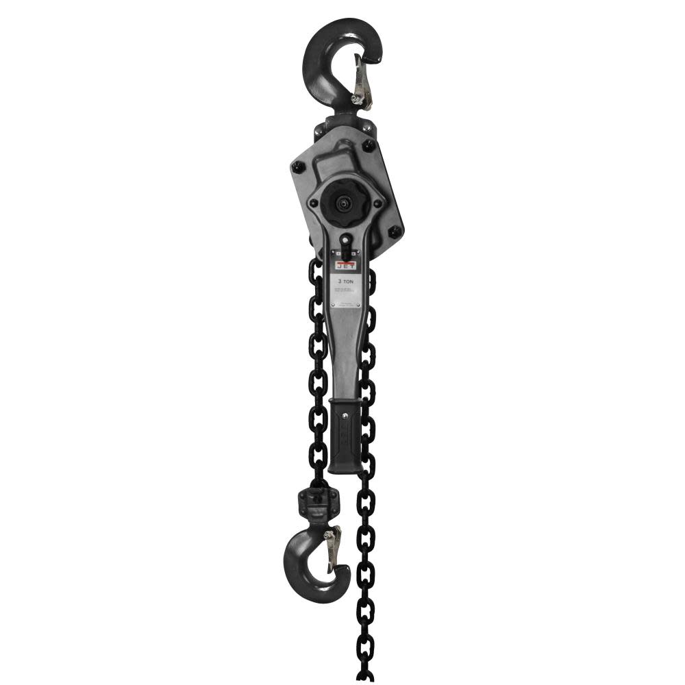 JET JLP-300A-10SH 3T Lever Hoist 10Ft. Lift Ship Yard Hooks - Flockneti
