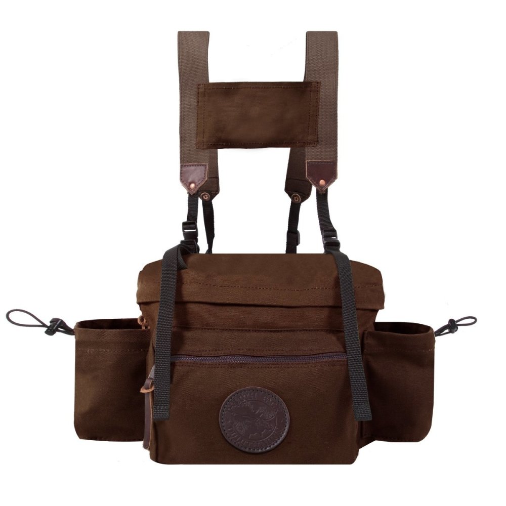 Duluth Pack 12 Liter Capacity Brown Canvas All Day Lumbar Pack - Flockneti