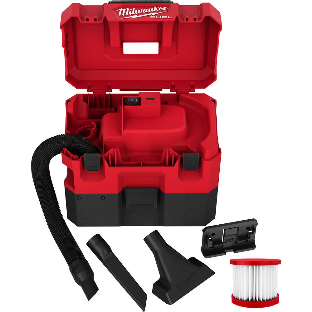 Milwaukee M12 FUEL 1.6 Gallon Wet/Dry Vacuum Reconditioned - Flockneti