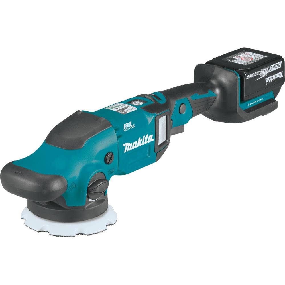 Makita 18V LXT 5″ / 6″ Dual Action Random Orbit Polisher Kit - Flockneti