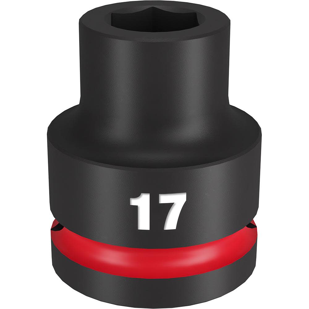 Milwaukee Impact Socket 3/4″ Drive 17mm Standard 6 Point - Flockneti