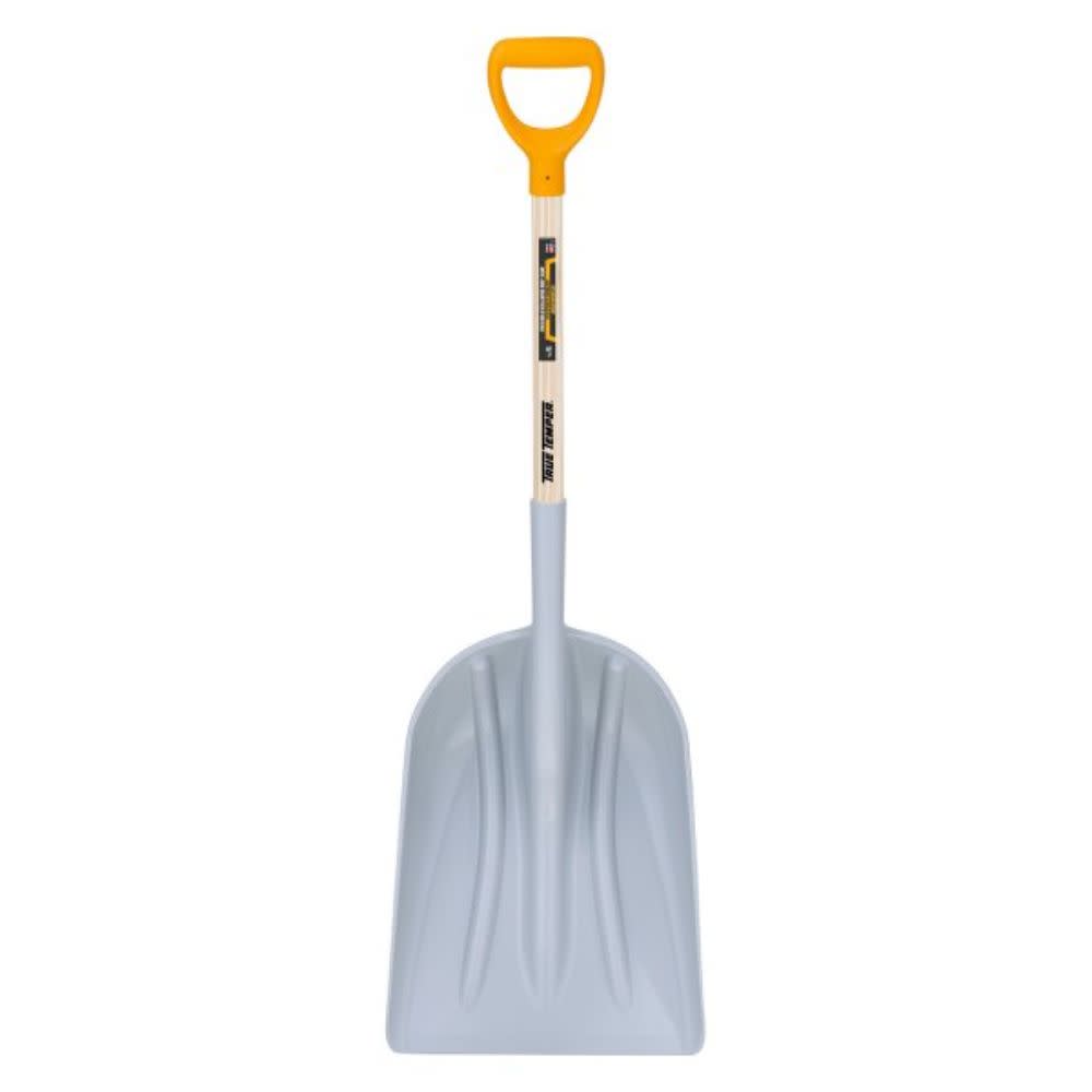 True Temper #14 Poly Blade Scoop with 27 in. D-Grip Wood Handle - Flockneti
