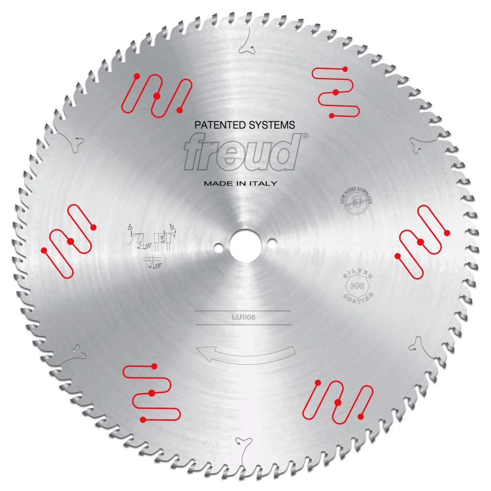 Freud 275 mm Carbide Tipped Blade to Cut Solid Wood Molds - Flockneti