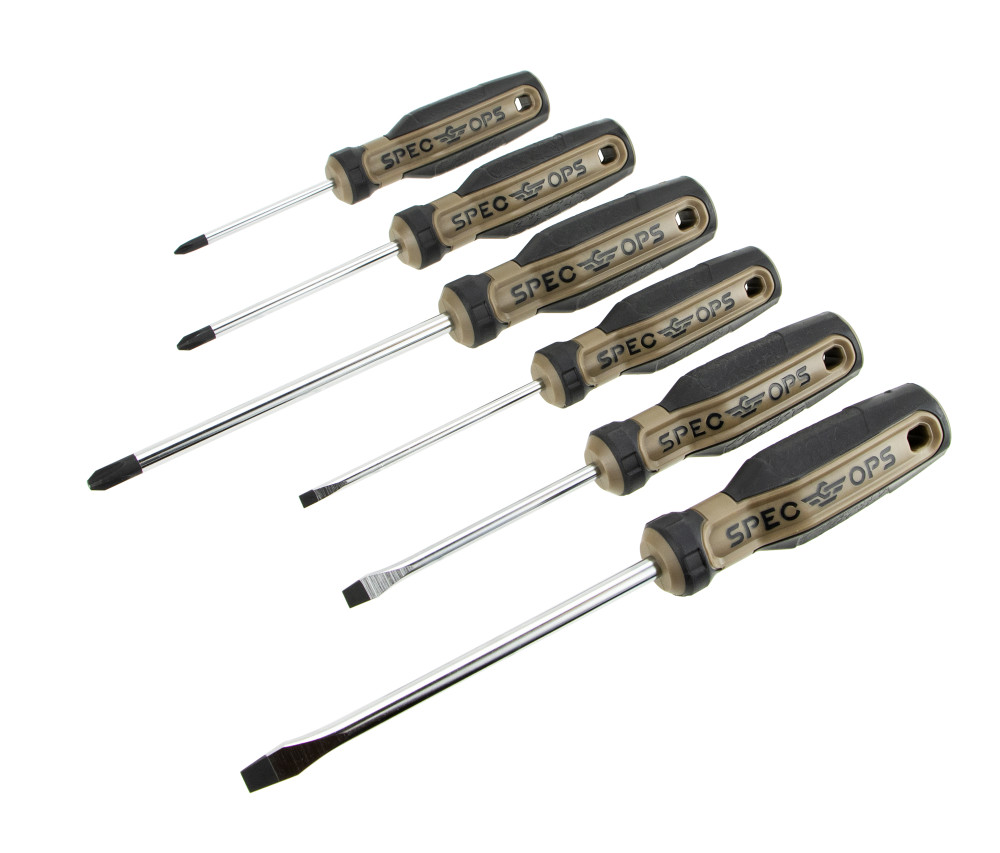 Spec Ops Screwdriver Set 6pc - Flockneti
