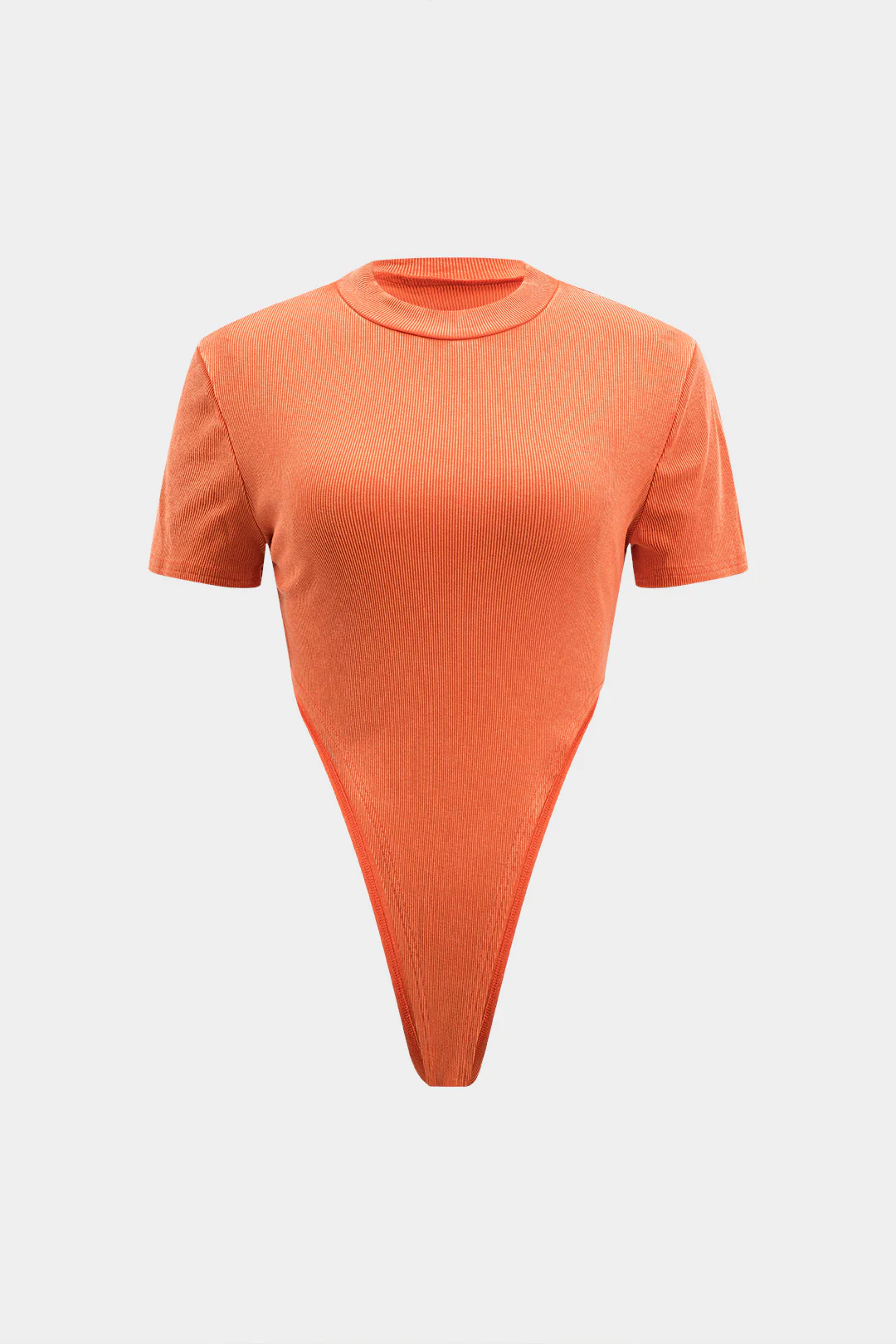 Short Sleeve Bodysuit And  Pocket Detail Shorts Set - Flockneti