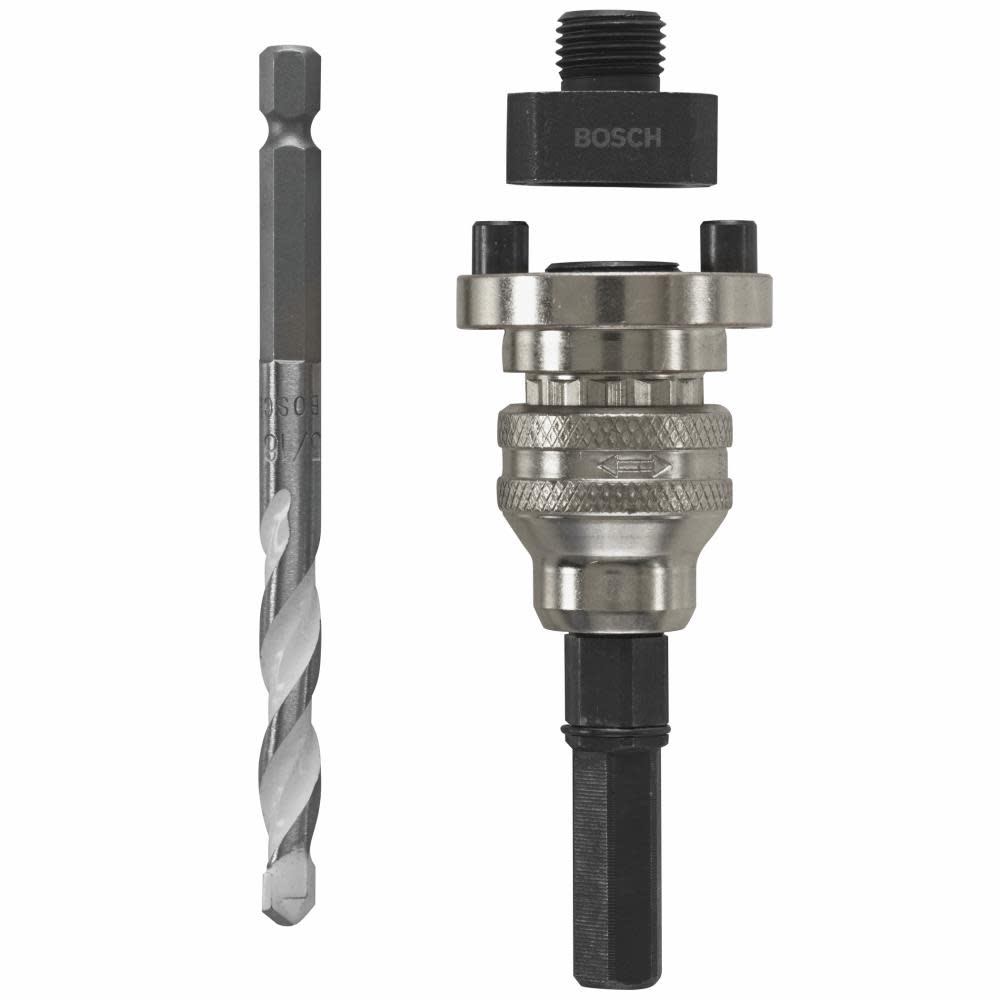 Bosch Daredevil Arbor with Daredevil Multi-Material Pilot Bit - Flockneti