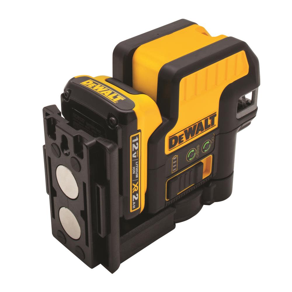DEWALT 12 V 2 Spot Cross Line Green Laser - Flockneti