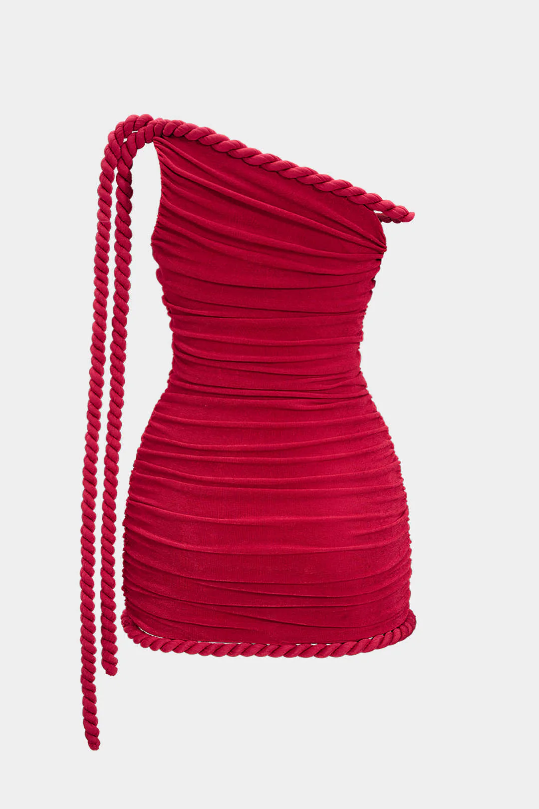 Plus Size Patchwork Twist Knot Sleeveless Mini Dress - Flockneti