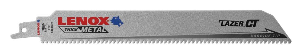 Lenox 9-in 8-TPI Carbide Tooth Reciprocating Saw Blade - Flockneti