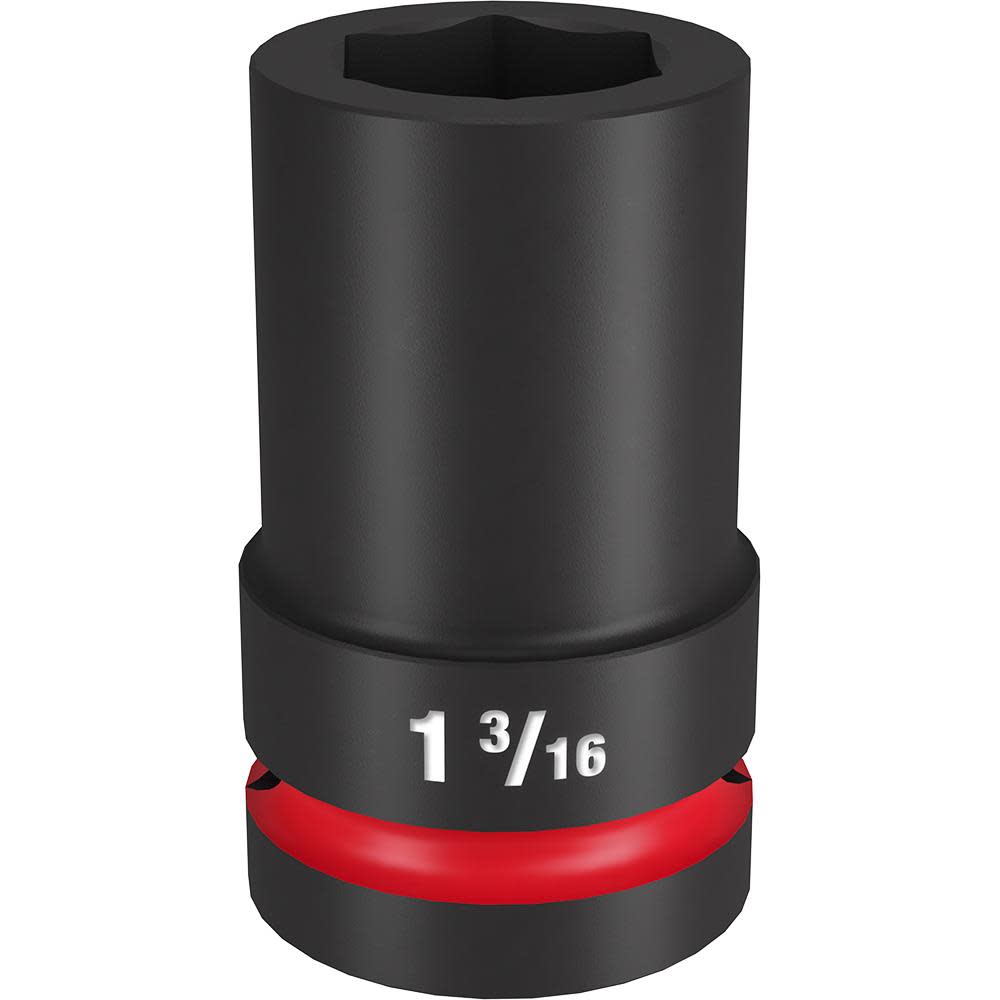 Milwaukee Impact Socket 1″ Drive 1 3/16″ Deep 6 Point - Flockneti