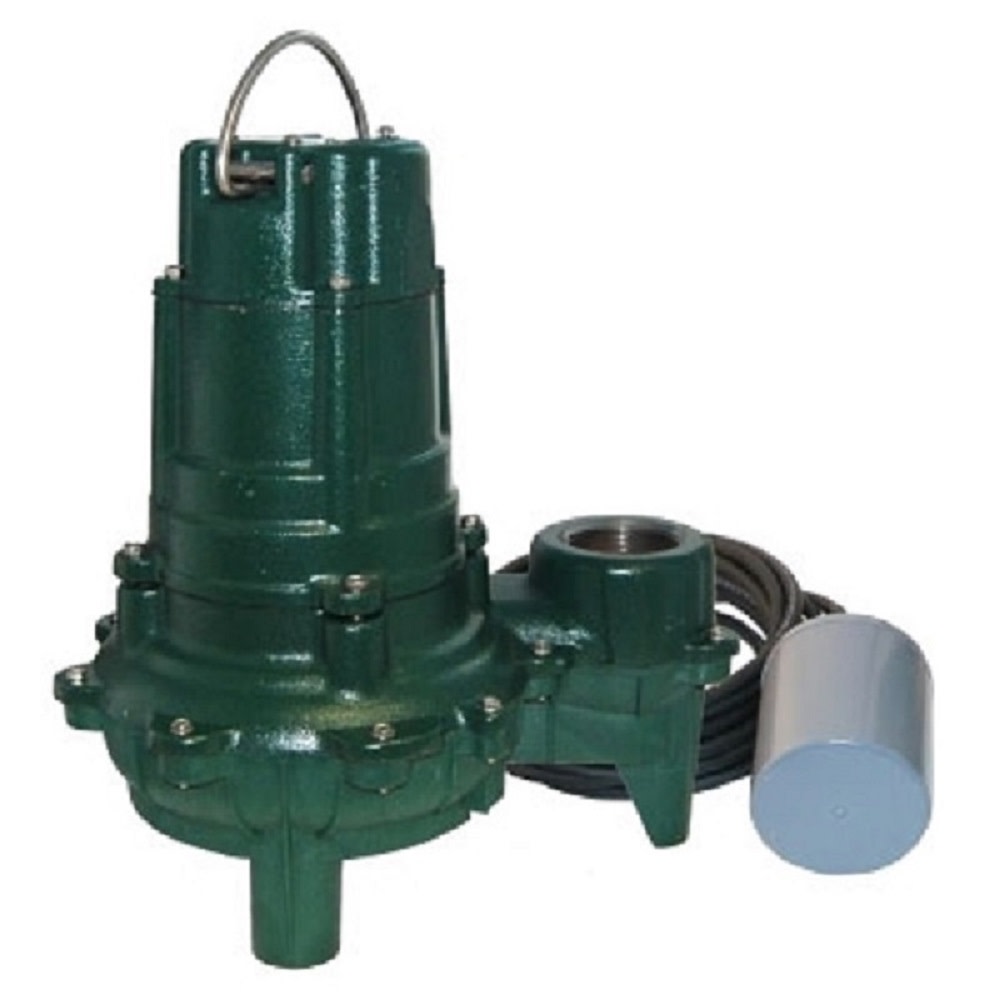 Zoeller Company Model M267 Waste-Mate 260 Series Automatic Cast Iron 1/2HP 115V 128 GPM 2″ NPT Discharge Waste Sewage Sump Pump - Flockneti