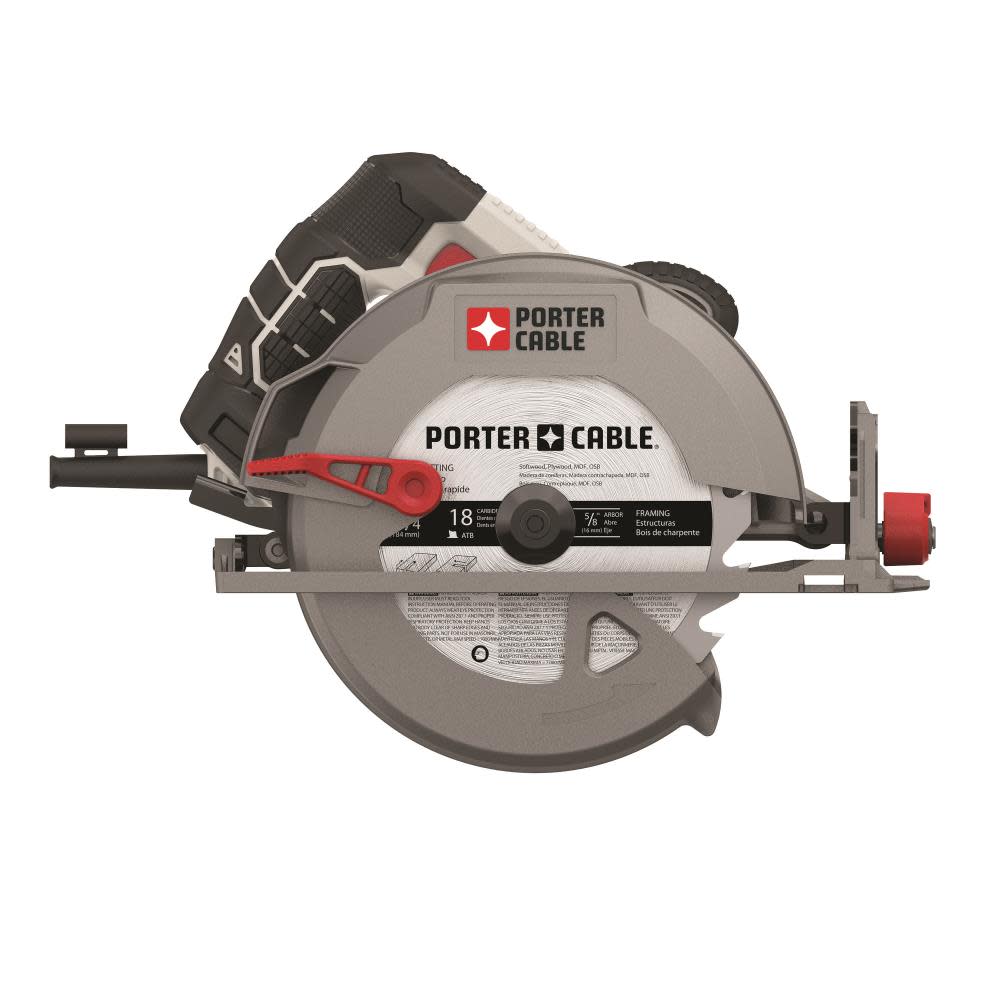 Porter Cable 15 Amp 7-1/4-in Heavy Duty Magnesium Shoe Circular Saw - Flockneti