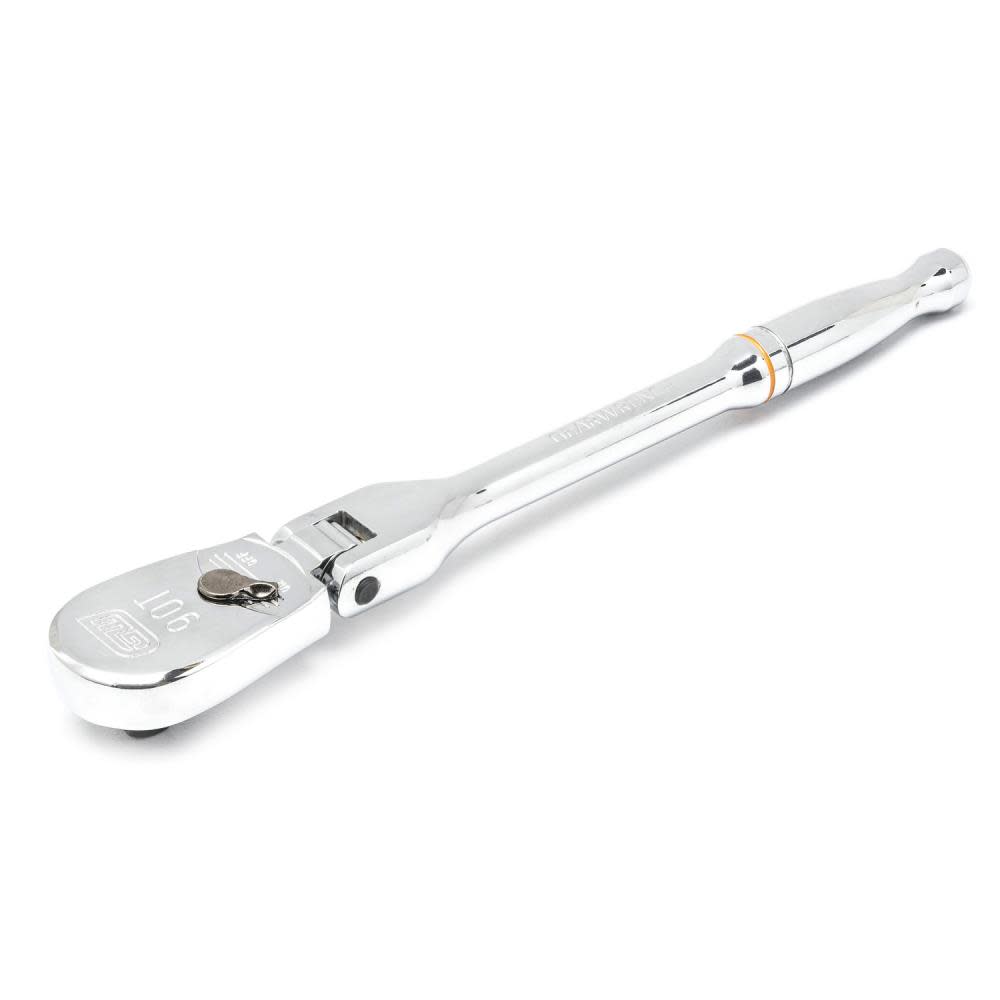 GEARWRENCH 1/4″ Drive 90 Tooth Flex Head Teardrop Ratchet – 7″ - Flockneti