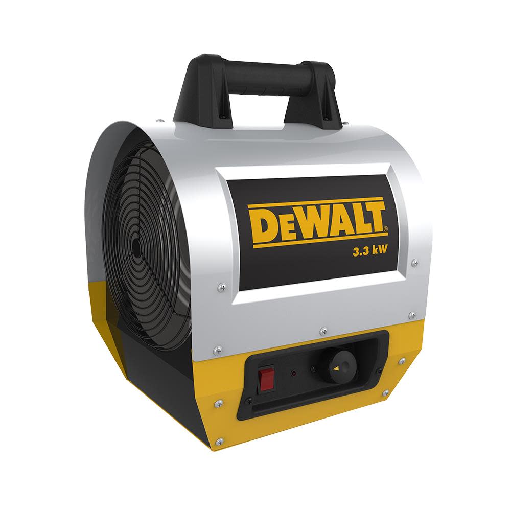 DEWALT 3.3 Kw Forced Air Electric Heater - Flockneti