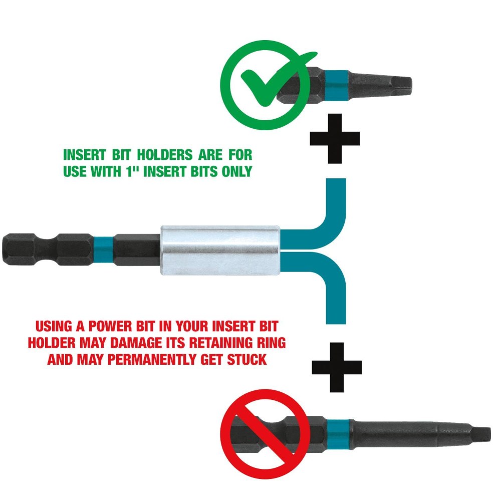 Makita ImpactX 100 pc. Driver Bit Set - Flockneti