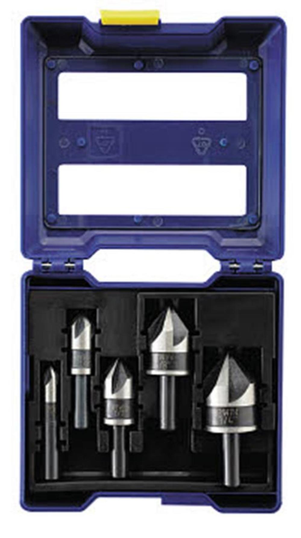 Irwin 82 Degree Black Oxide Countersink Drill Bit 5 Pc. - Flockneti