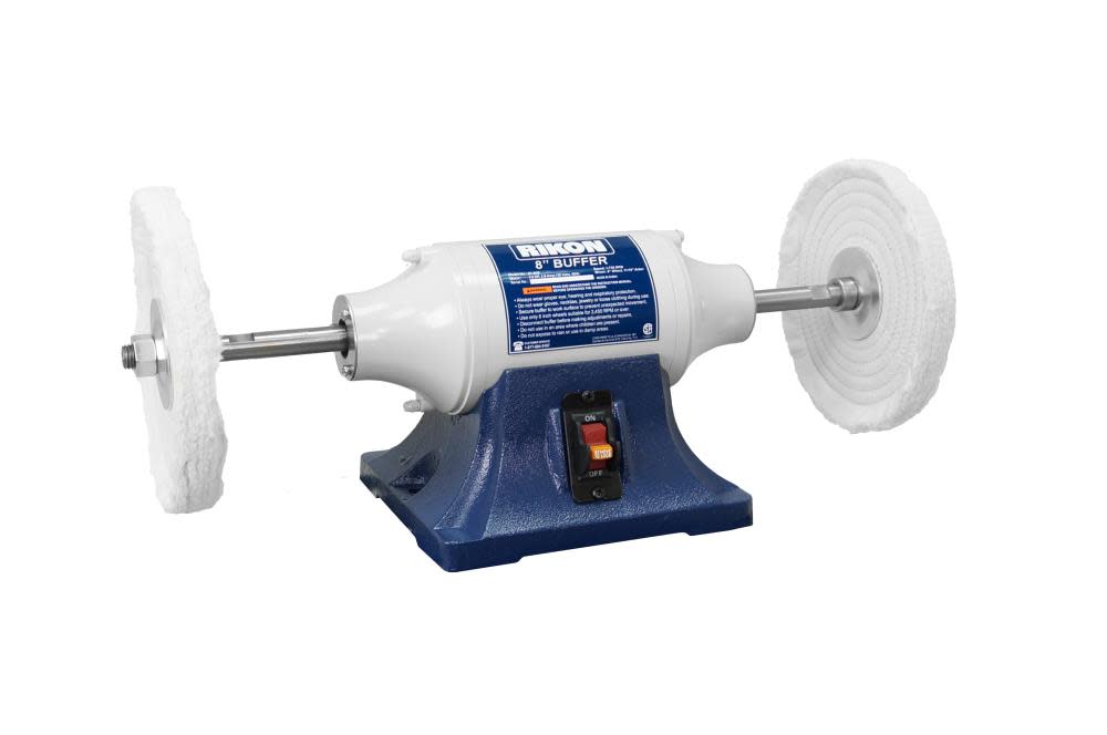 Rikon 8″ Low Speed Buffer 1750 RPM - Flockneti