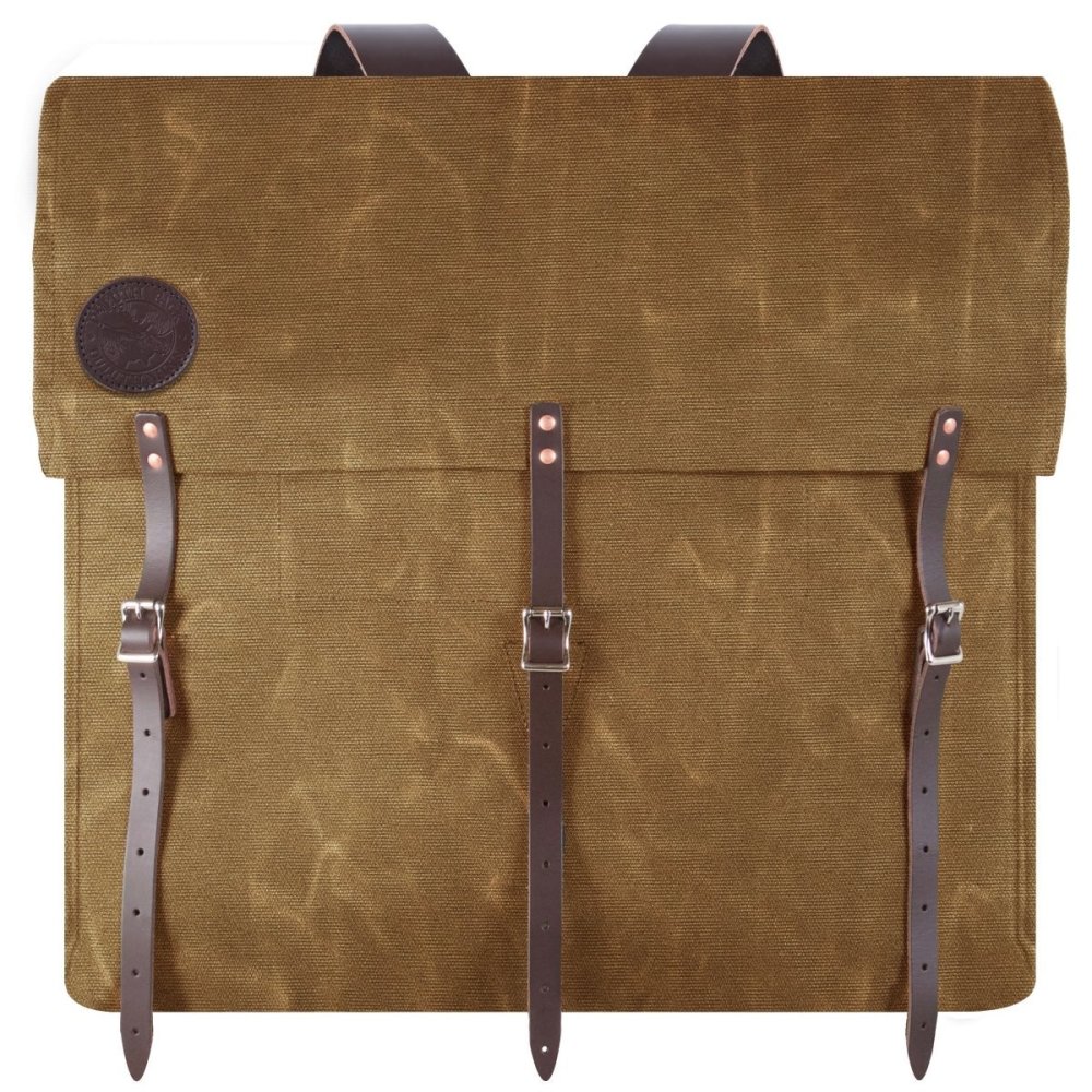 Duluth Pack 72 Liter Capacity Wax Khaki Canvas #4 Original Backpack - Flockneti