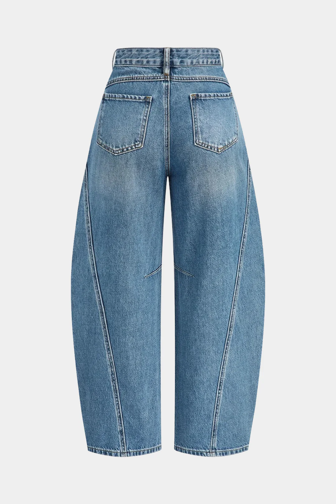 Denim Barrel Jeans - Flockneti