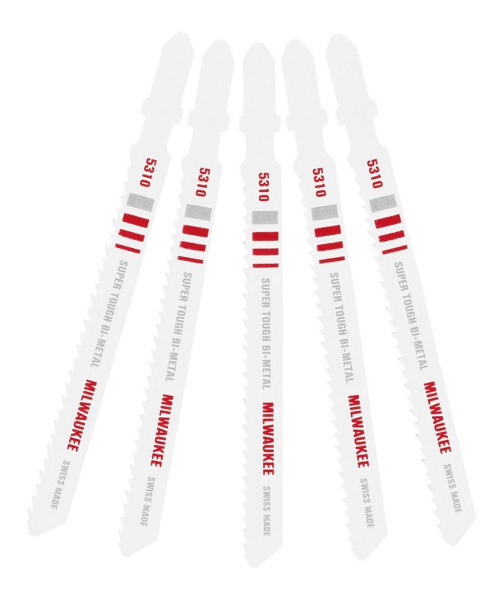 Milwaukee 4 In. 10 TPI Bi-Metal Jig Saw Blade (5pk) - Flockneti