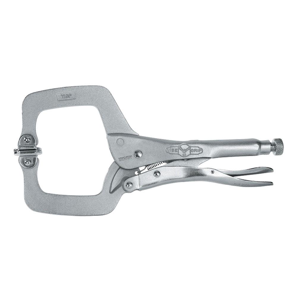 Irwin 11″ C-Clamp with swivel pads - Flockneti
