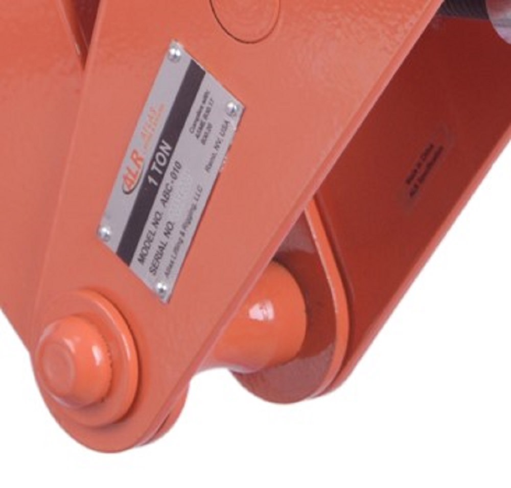 Atlas Lifting and Rigging Beam Clamp 1 Ton 2200 lbs - Flockneti