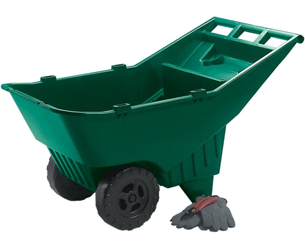 Rubbermaid 4.5 Cu. Ft. Roughneck Lawn Cart Pallet Green - Flockneti