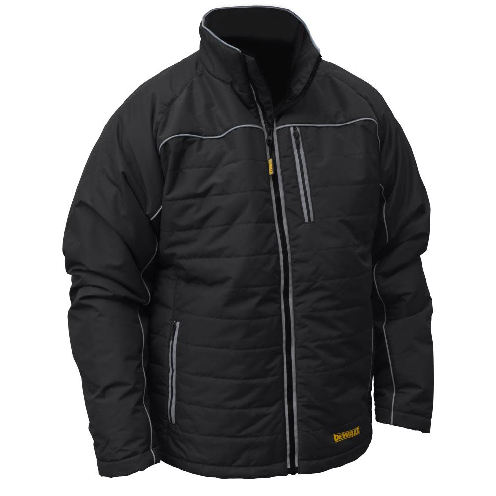 DEWALT Heated Bare Tool Jacket Black Quilted XL - Flockneti
