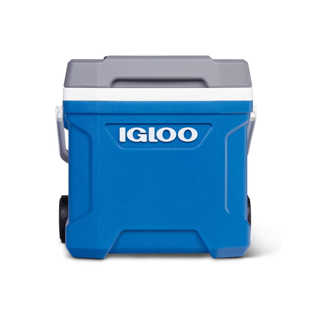 Igloo Latitude 16 Roller Hard Cooler Indigo Blue/Meteorite 16qt - Flockneti