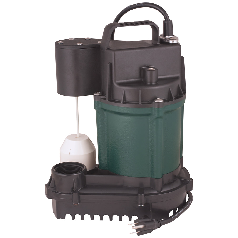 Star Water Systems Systems 3/4HP Cast Iron Sump Pump with Vertical Float - Flockneti