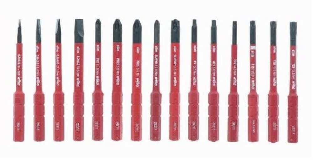 Wiha 20 Piece Insulated TorqueControl and Slimline Blade Set - Flockneti