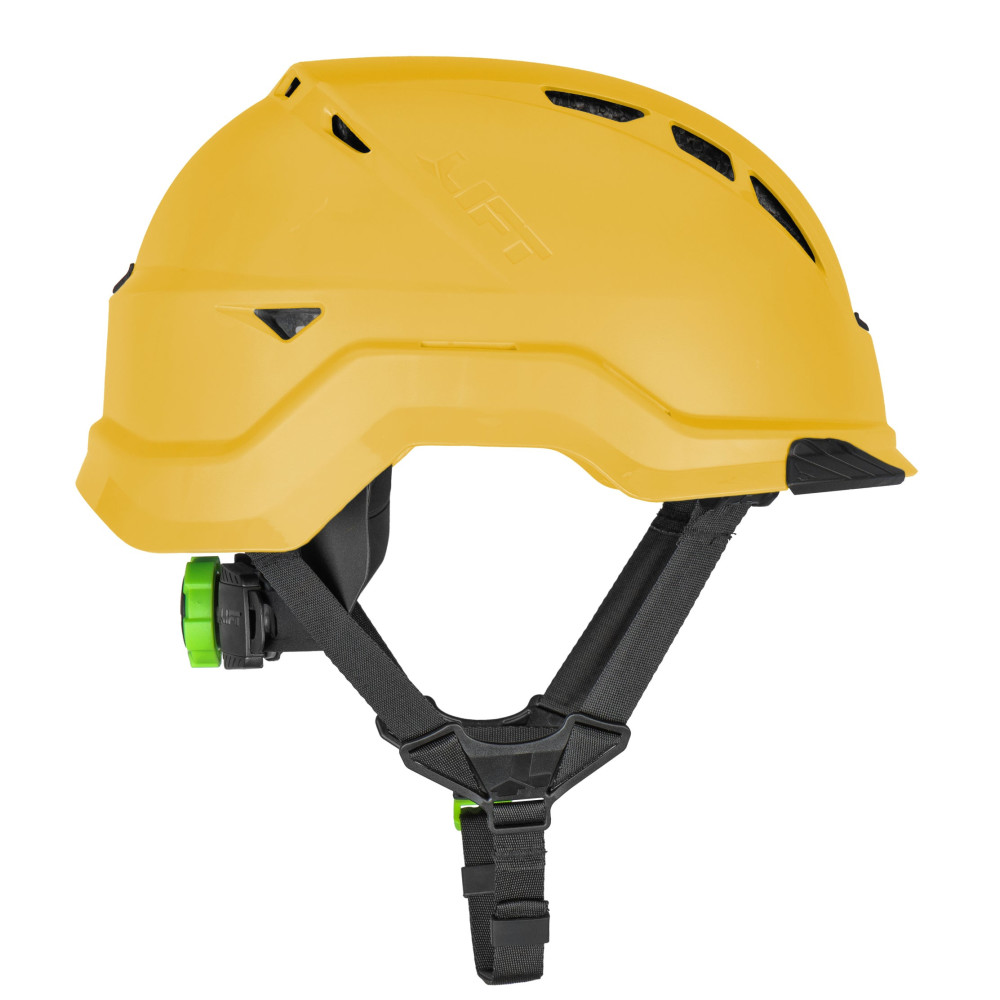 Lift Safety RADIX Vented Safety Helmet Yellow Type 2 - Flockneti