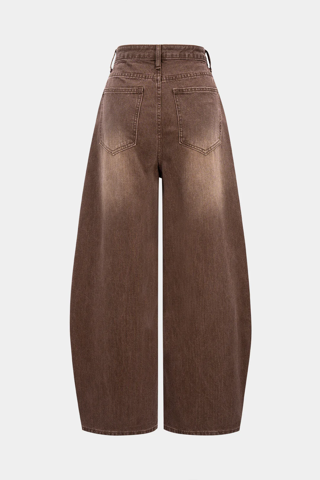 Denim Washed Wide Leg Jeans - Flockneti