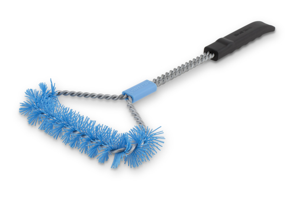 Broil King Twisted Nylon Tri-Head Grill Brush - Flockneti