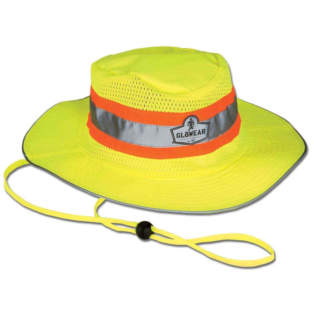 Ergodyne Hi-Vis Ranger Sun Hat - Flockneti