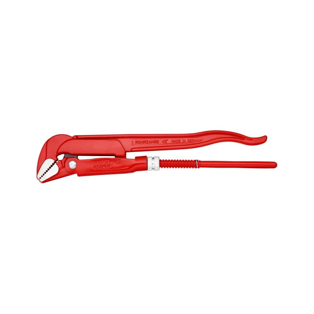 Knipex Pipe Wrench 45 Degree Angled 320 mm Swedish Pattern - Flockneti